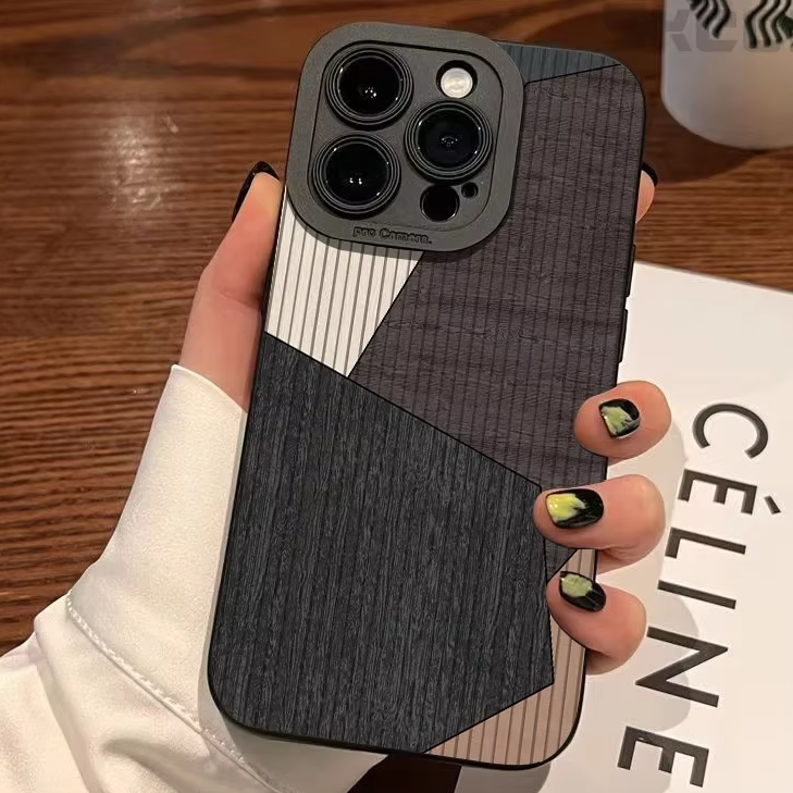 Vintage Wood Grain Pattern Phone Case For iPhone