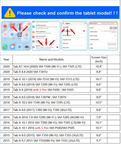 Tablet Hand-Held for Samsung Galaxy Tab