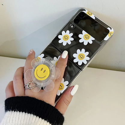 Sunflower Clear Case For Samsung Galaxy Z Flip