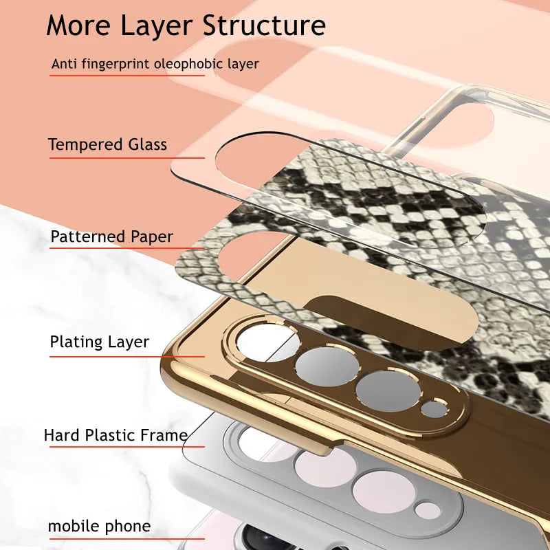 Luxury Case for Samsung Galaxy Z Fold