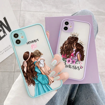 Super Mom  Baby Girl Fashion Family Case for iphone