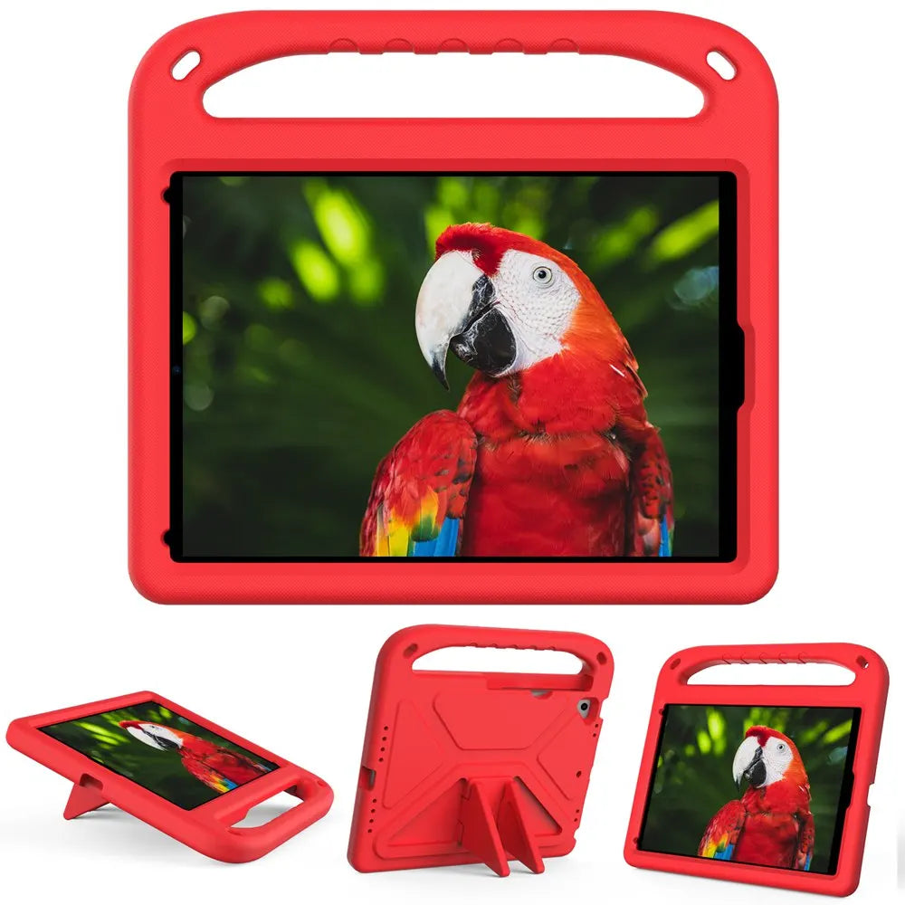 Kids cute shock proof hand-held stand cover for iPad