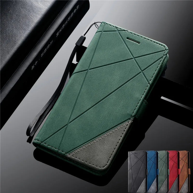 Flip Wallet Leather Case For Samsung Galaxy