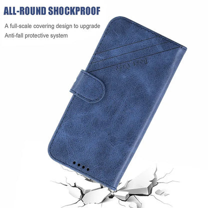 Leather Wallet Flip Case For Samsung Galaxy A50