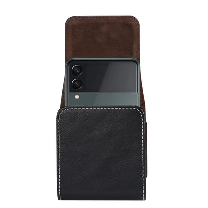 Leather Belt Clip Case For Samsung Z Flip