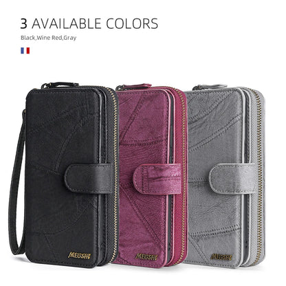 Wallet PU Leather Phone Case For Samsung Galaxy