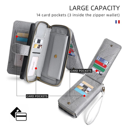 Wallet PU Leather Phone Case For Samsung Galaxy