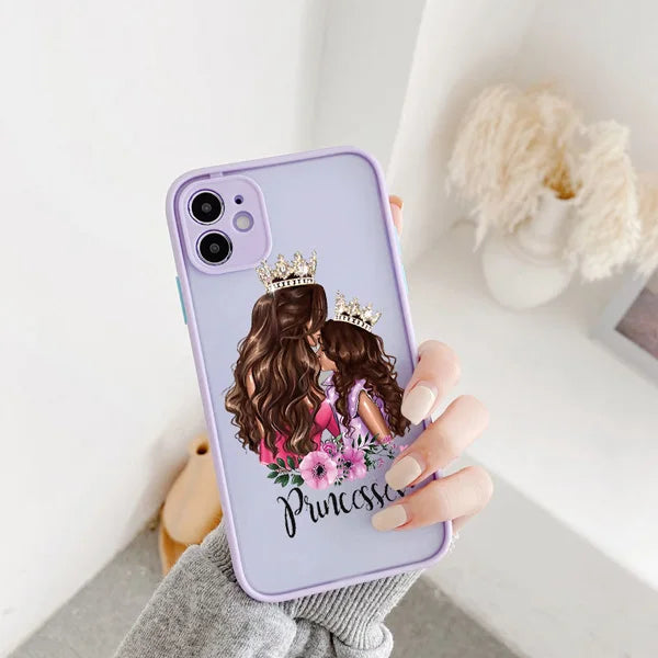 Super Mom  Baby Girl Fashion Family Case for iphone