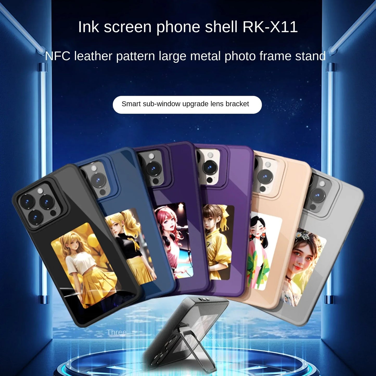 NFC E-Ink Phone Case for iPhone