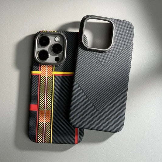 Carbon Fibre Magsafe Phone Case for iPhone