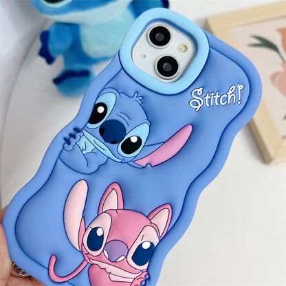 Stitch 3D Stereoscopic Phone Cases For iPhone