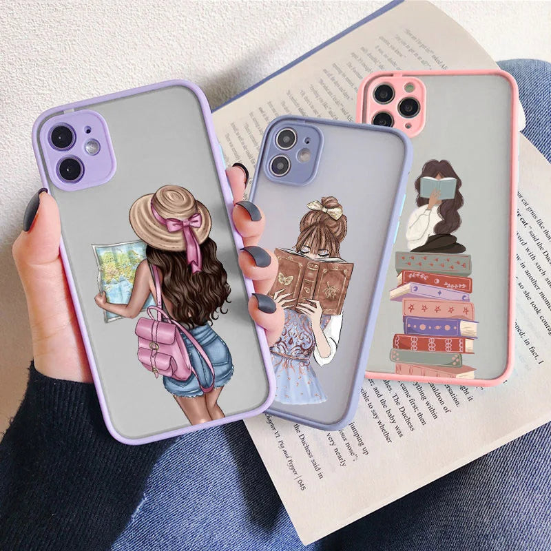 Read Book Coffee Girl  Case for iphone
