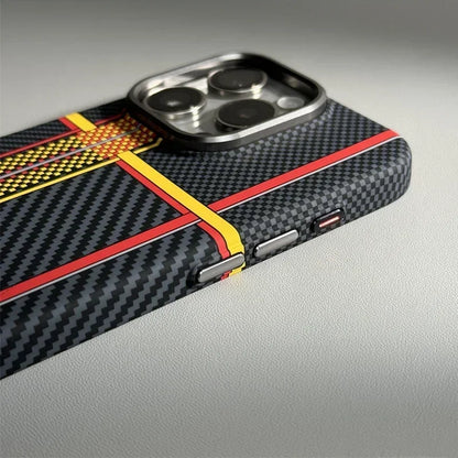 Carbon Fibre Magsafe Phone Case for iPhone