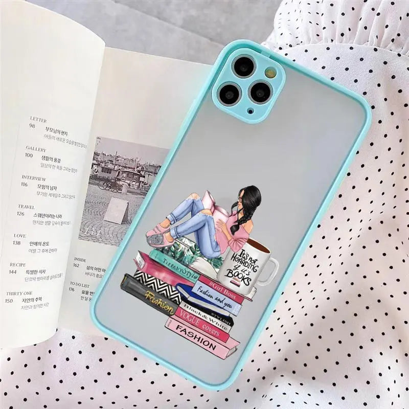 Read Book Coffee Girl  Case for iphone