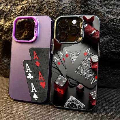 Poker Ultra-Thin Hard  Case for iPhone