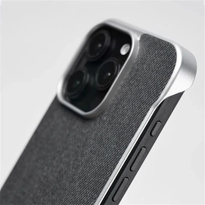 Ultra Thin Cloth Texture Slim Case For iPhone