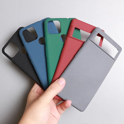 Colorful Sand Matte Soft Cases for Google Pixel