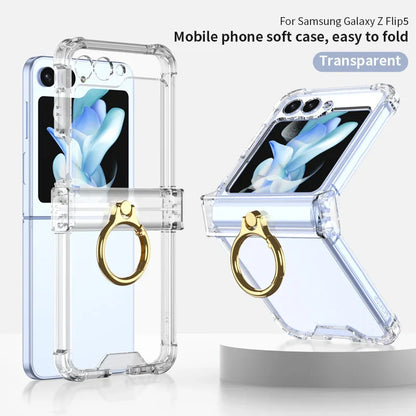 Clear Shockproof Cover For Samsung Galaxy Z Flip