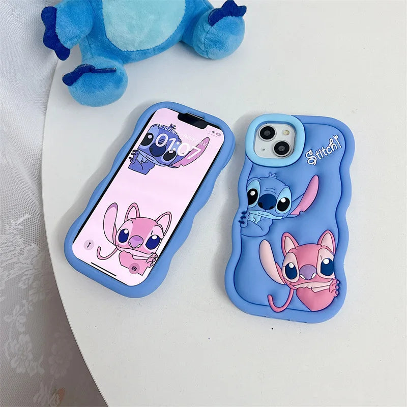 Stitch 3D Stereoscopic Phone Cases For iPhone