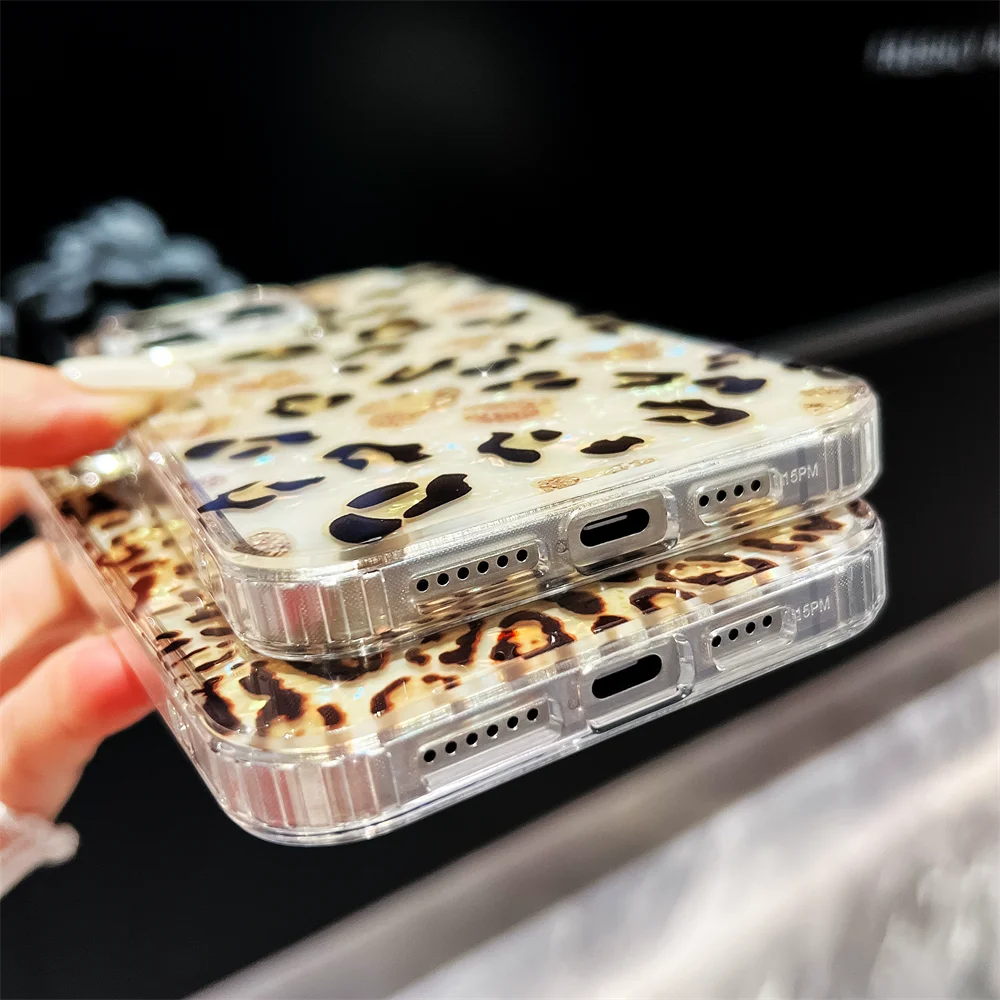 Luxury Leopard Pattern Case For iPhone