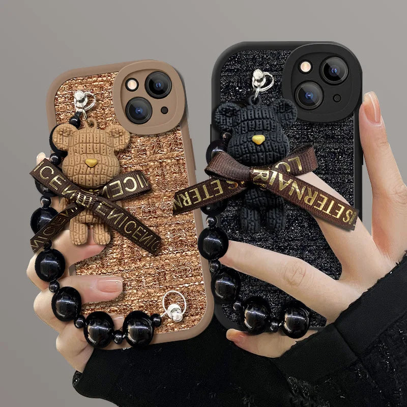 3D Bear Phone Case For iPhone