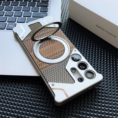 Aluminum Alloy Frameless Magsafe Phone Case For Samsung