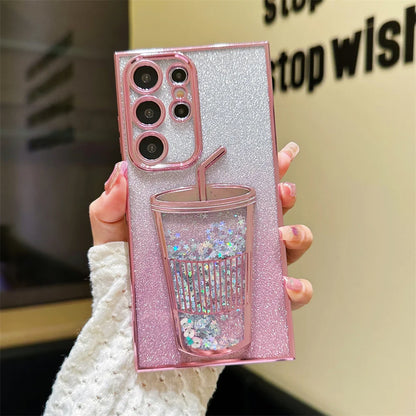 Gradient Glitter Case for Samsung