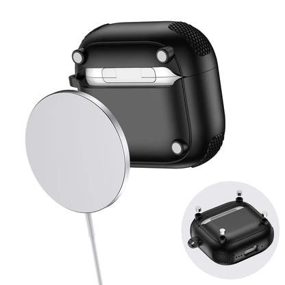 Armor locking clasp Earbuds Case For AirPods