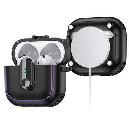 Armor locking clasp Earbuds Case For AirPods
