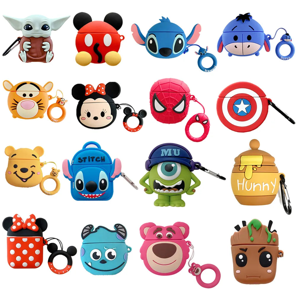 Cute Cartoon AirPods Cases