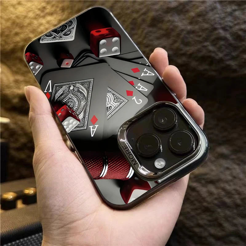 Poker Ultra-Thin Hard  Case for iPhone