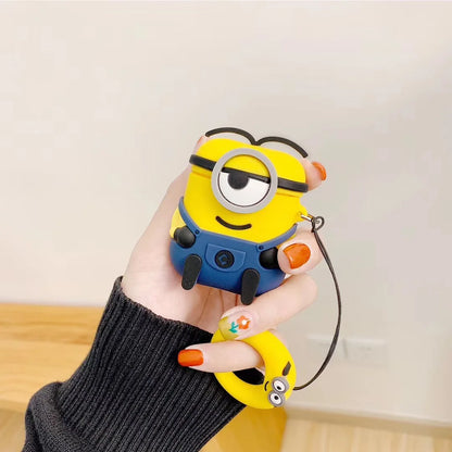 Cute Cartoon Silicone Earphone Airpods Case