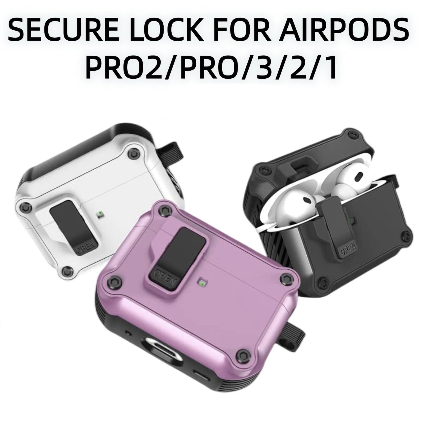 Security Lock Cover for AirPods