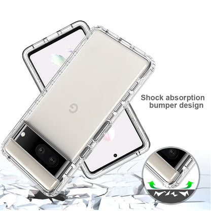 Shockproof Clear Soft Rubber Case for Google Pixel