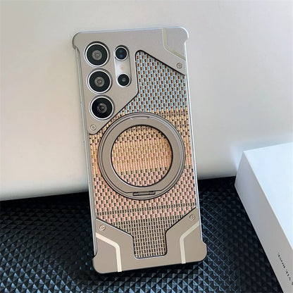 Aluminum Alloy Frameless Magsafe Phone Case For Samsung