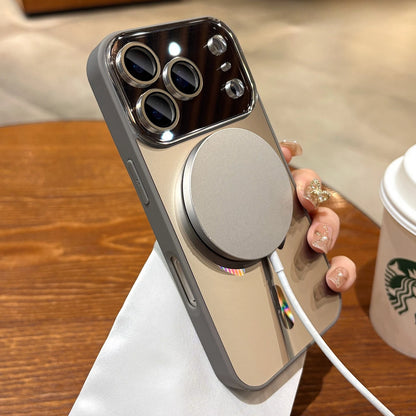 Big Window Flowing Light for Magsafe Magnetic Case for iPhone