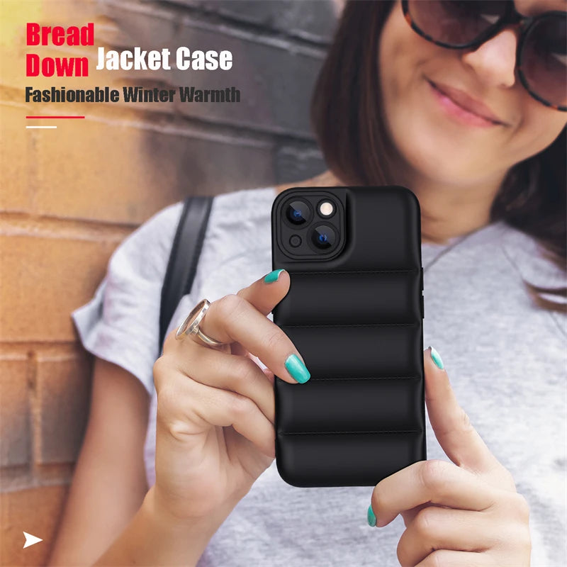 Fashion Brand Down Jacket iPhone Case