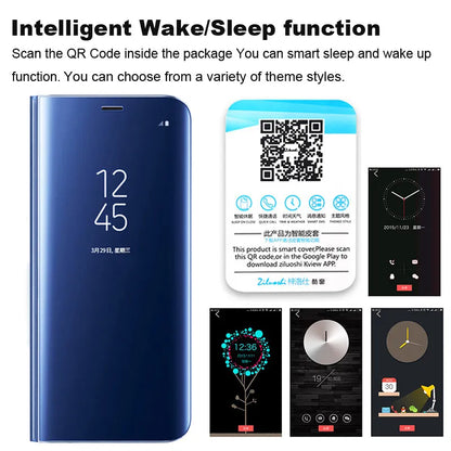 Fashion Mirror Flip Case