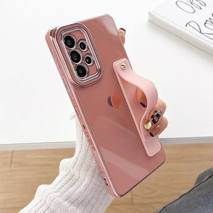 Luxury Plating Side Love Heart Case For Samsung