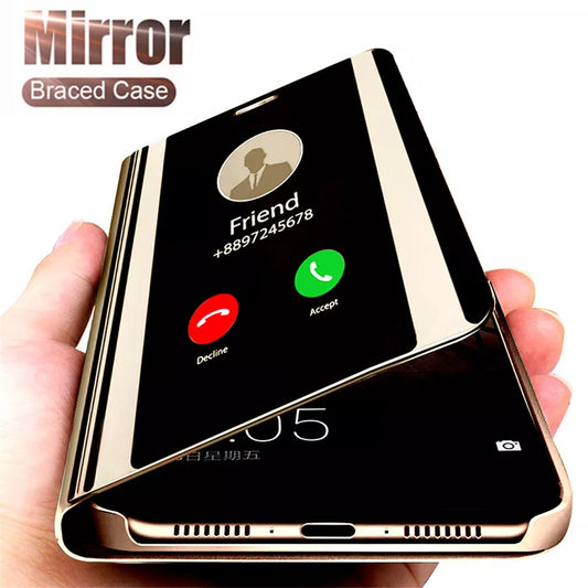 Fashion Mirror Flip Case
