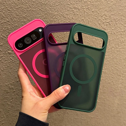 Magsafe Translucent Matte Magnetic Case For Google Pixel