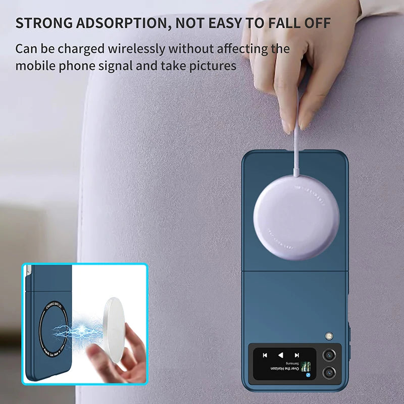 Shockproof Magsafe Anti Fingerprint Case for Galaxy Z Flip