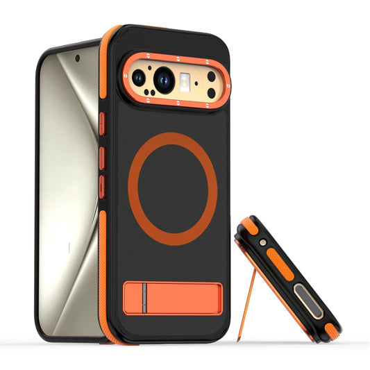 Luxury Folding Stand Magnetic Phone Case For Google Pixel