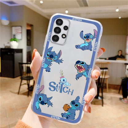 Clear Stitch Case For Samsung Galaxy