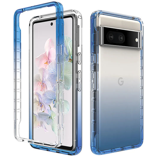 Shockproof Clear Soft Rubber Case for Google Pixel