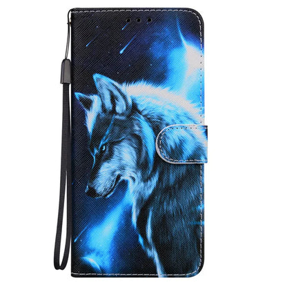 Magnetic Painted Wallet Case For Samsung Galaxy