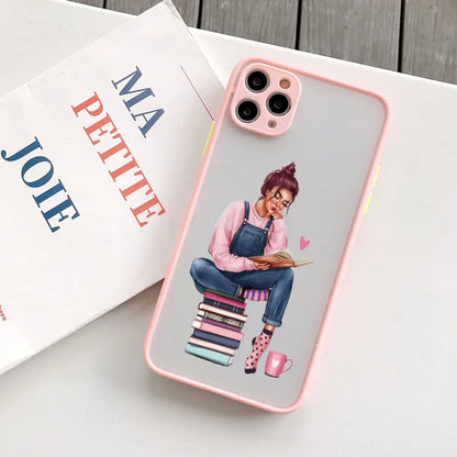 Read Book Coffee Girl  Case for iphone