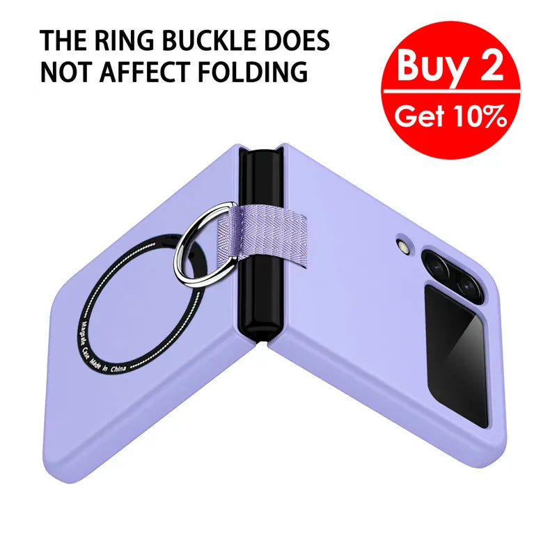 Magnetic  Ring Case for Samsung Galaxy Z Flip