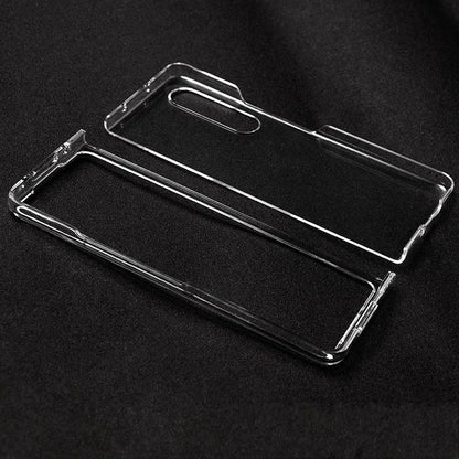 Clear Front Back Silicone Case for Galaxy Z Fold