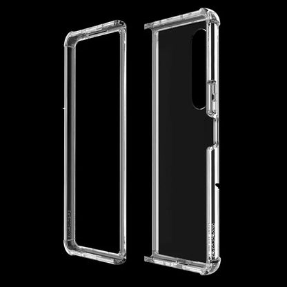 Clear Front Back Silicone Case for Galaxy Z Fold